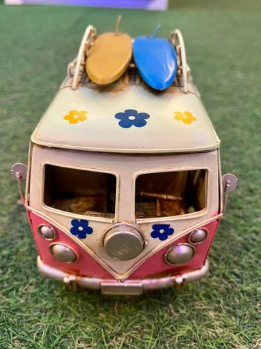 ואן טיולים רטרו גלשנים ירוק