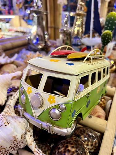 ואן טיולים רטרו גלשנים ירוק