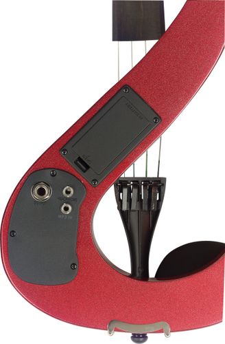 כינור חשמלי אדום Stagg EVN 4/4 MRD