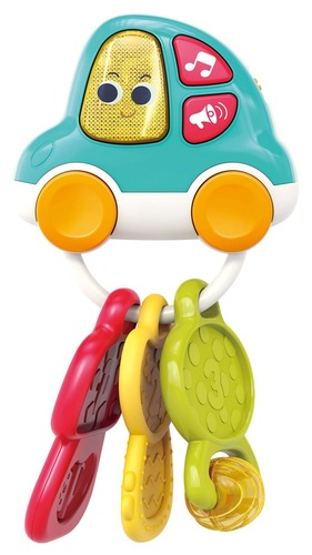 נשכן בצורת מחזיק מפתחות מוזיקלי לרכב עם אורות ואפקטים