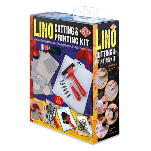 מארז 23 כלים לגילוף והדפס Lino cuttig &printing