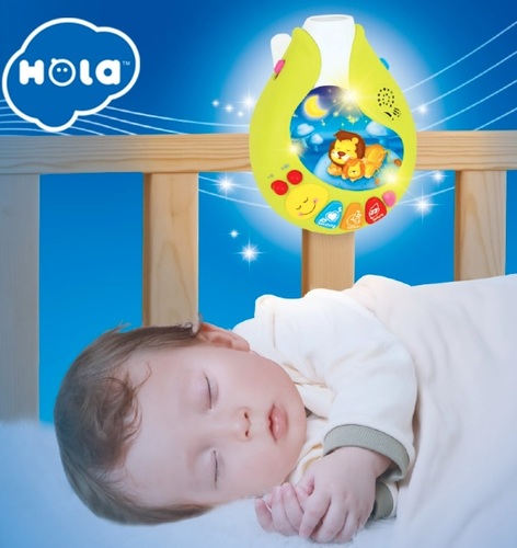 מובייל מוזיקלי עם 3 מנגינות Brainwave Stimulator - חיות