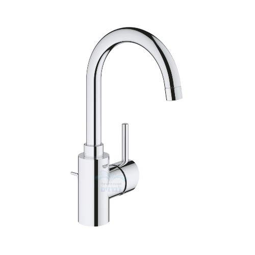 ברז פרח Grohe 32629002 ניצב לכיור רחצה גרואה CONCETTO | פיה קשתית | כרום ניקל