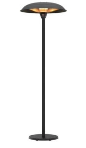 פטריית חימום חשמלית מעוצבת על עמוד 3000W צבע שחור 37095 אמגזית 