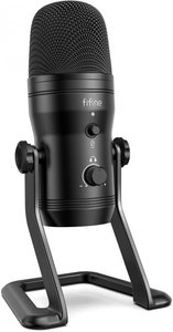מיקרפון+מעמד שחור FIFINE K690