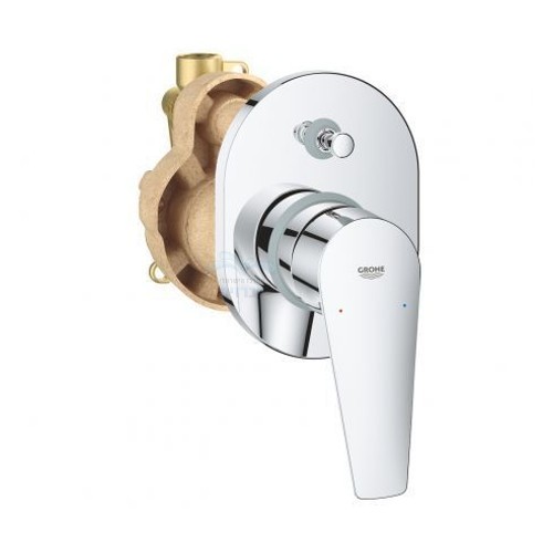 29039001 GROHE | סט אינטרפוץ קומפלט 4 דרך | כרום ניקל | BAUEDGE באו אדג' גרואה.
