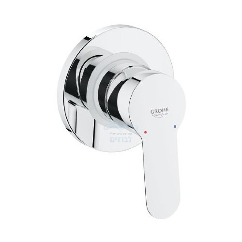 29040000 GROHE | סט אינטרפוץ קומפלט 4 דרך | כרום ניקל | BAUEDGE  אדג' גרואה.