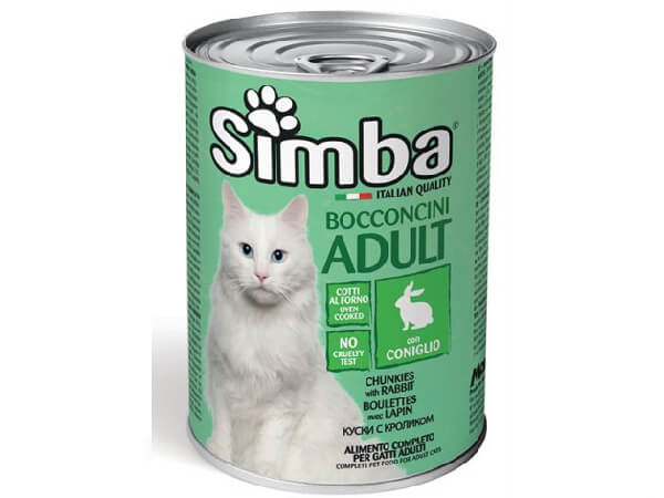 סימבה שימור לחתול ארנב 400 גרם - Simba