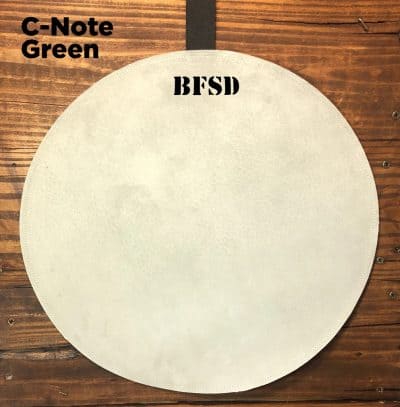 "Big Fat Snare Drum The Millionaire C-Note Green 14 - עמעם (Muffler)