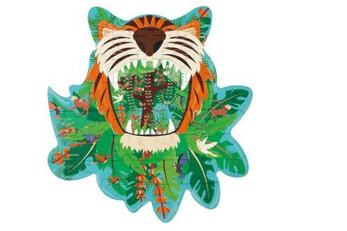 פאזל 58 חלקים נמר - SCRATCH