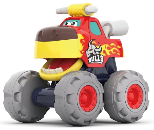 משאית מפלצת עם קפיץ - שור