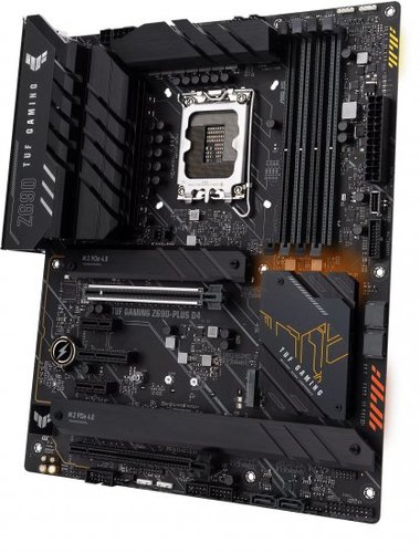 לוח אם ASUS Z690-PLUS D4 TUF GAMING LGA1700 GEN2 RGB 4SLOT