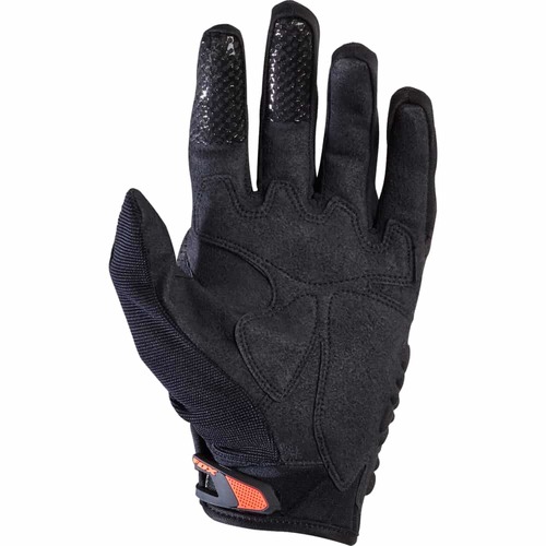 כפפות לאופנוע שטח כתום / שחור  - BOMBER GLOVE