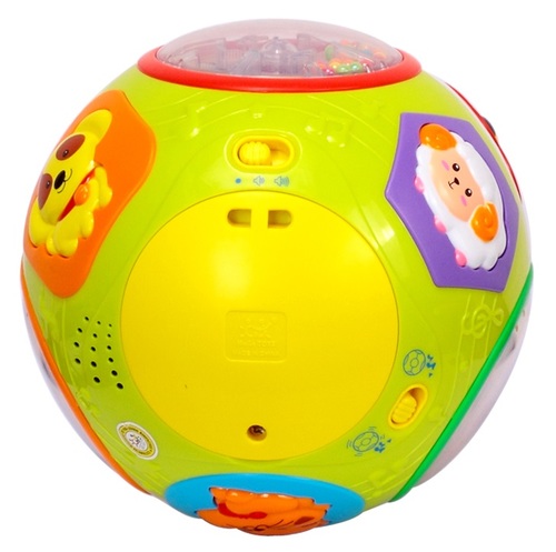 כדור פעילות 'תפוס אותי' אינטראקטיבי לעידוד זחילה עם אורות וצלילים