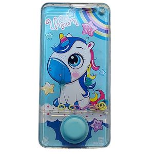 משחק בועות מים בעיצוב חד קרן - כחול