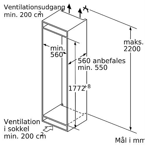 מקפיא Siemens GI81NACF0 סימנס