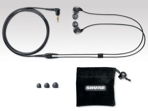 SHURE SE112GRm+ inear אוזניות אל תוך האוזן עם מיקרופון