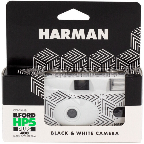 Ilford HP5 Plus B&W Single-Use Film Camera חד פעמית שחור לבן 27 חשיפות