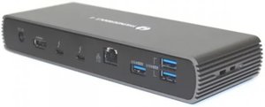 תחנת עגינה מתקדמת למחשב Gold Touch Thunderbolt 4 USB 4 UDS-THN4 - צבע כסוף גולד טאצ Gold Touch