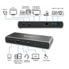 תחנת עגינה מתקדמת למחשב Gold Touch Thunderbolt 4 USB 4 UDS-THN4 - צבע כסוף