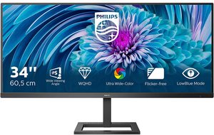מסך למחשב "34 Philips 345E2AE WQHD