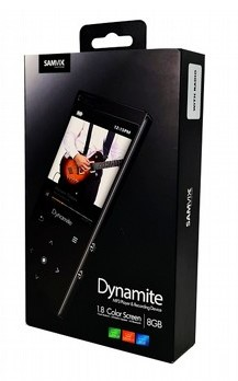 נגן סאמויקס דינמיט 8 גיגה -  SAMVIX Dynamite BT 8GB