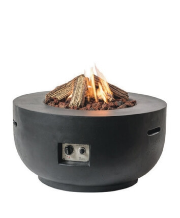 מדורת גן HAPPY COCOONING קערית צבע שחור