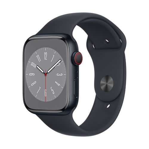 Apple Watch Series 8 GPS + Cellular 45mm Aluminium Case with Sport Band - Regular