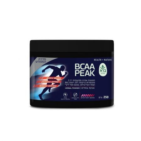 BCAA PEAK - אבקת חומצות אמינו מסועפות - 250 גרם