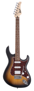 גיטרה חשמלית Cort G110 OPSB HSS Open Pore Sunburst
