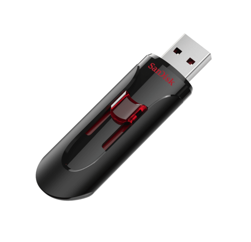 זכרון  Cruzer GLIDE SANDISK USB 3.0 64GB