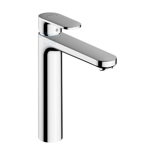 71558000 HANSGROHE | הנסגרואה ברז פרח ניצב בינוני לכיור רחצה | פיה בינונית קבועה | כרום ניקל Vernis Blend הנס גרואה.