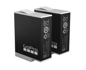 זוג סוללות Enduro למצלמות GoPro