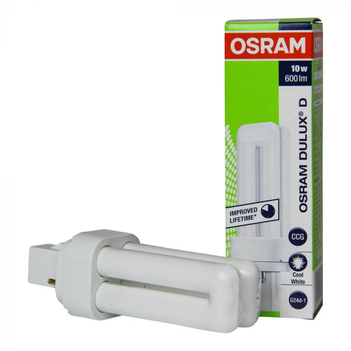 נורת  Osram Dulux D 10W 840 G24d-1 2-Pin‏