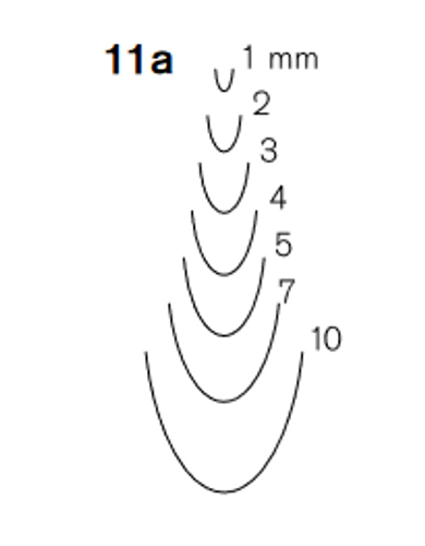 מפסלת כף גאיג' - דגם  Pfeil 11a/5
