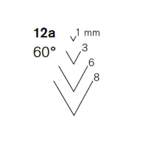 מפסלת כף בצורת V - דגם  Pfeil 12a/3