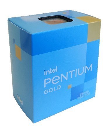 מעבד G6405 INTEL BOX PENTIUM GOLD 4.1GHZ 4MB