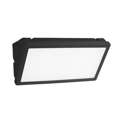 צמוד קיר/חומה אפור גניטCASA 24W IP65- גוון אור משתנה בלחיצת כפתור חם/ניטרלי/קר