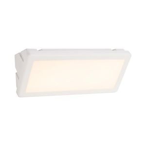 צמוד קיר/חומה לבן CASA 14W IP65- גוון אור משתנה בלחיצת כפתור חם/ניטרלי/קר