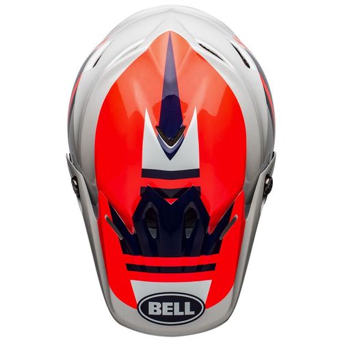 קסדה לאופנוע BELL MOTO 9 MIPS  PROPHECY כחול\אפור\כתום
