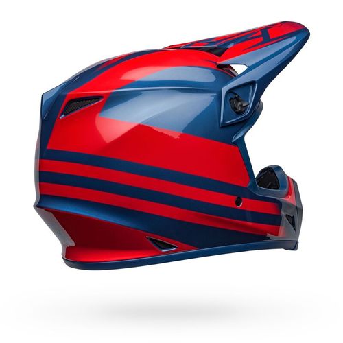 קסדה לאופנוע BELL MX-9 DISRUPT GLOSS TRUE BLUE RED 2022