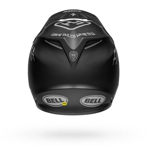 קסדה לאופנוע BELL MX-9 FASTHOUSE MATTE BLACK GRAY 2022