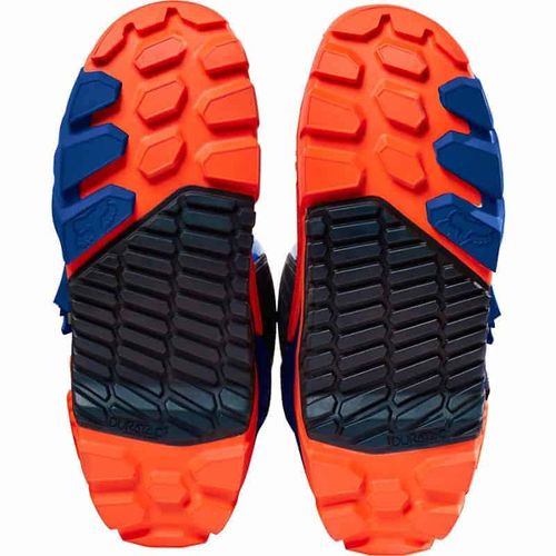 מגפי רכיבה לאופנוע FOX INSTINCT OFFROAD כחול כתום
