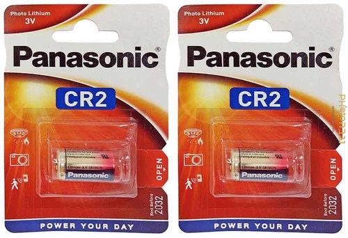 2 סוללות CR2 