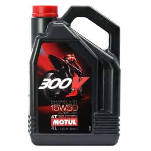 שמן מנוע מוטול למנועי 4 פעימות בנפח 4 ליטר – MOTUL 300V 4T 15W50