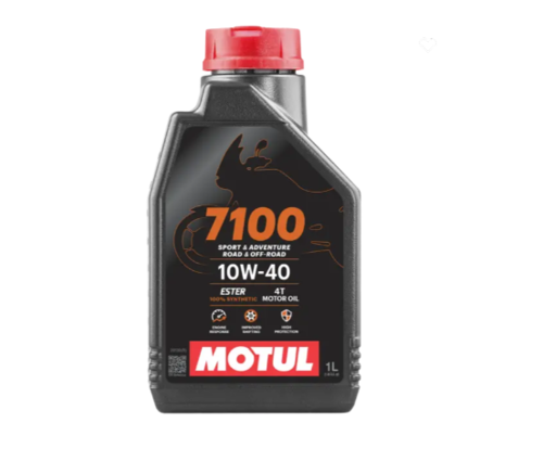 שמן מנוע מוטול למנועי 4 פעימות בנפח 1 ליטר – MOTUL 7100 4T 10W40