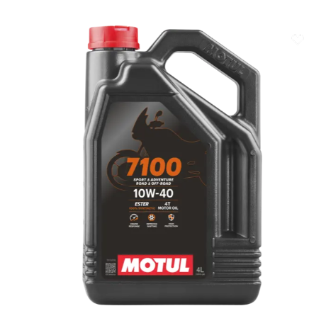 שמן מנוע מוטול למנועי 4 פעימות בנפח 4 ליטר – MOTUL 7100 4T 10W40