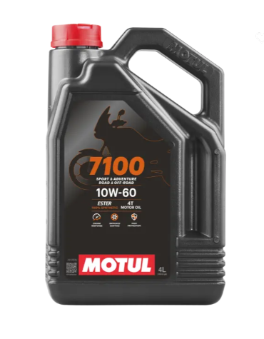 שמן מנוע מוטול למנועי 4 פעימות בנפח 4 ליטר – MOTUL 7100 4T 10W60