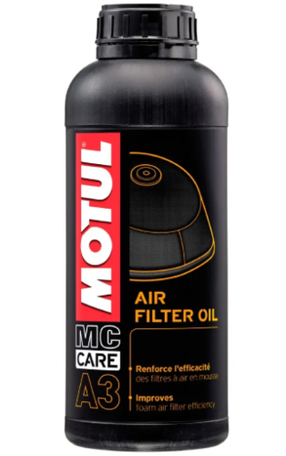 נוזל לשימון מסנני אוויר A3 מבית MOTUL בנפח 1 ליטר