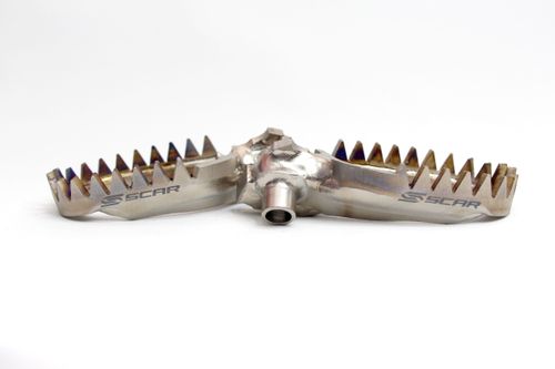 SCAR TITANIUM רגליות רוכב KTM-HUSQVARNA-GAS GAS דגמים חדשים S5517